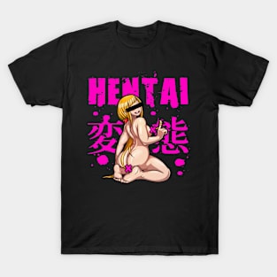 Hentai Waifu Censored T-Shirt